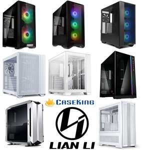 Lian Li-Gehäuse bei Caseking: z.B. Lancool 215, II Mesh C RGB, III RGB, O11 Air Mini, Dynamic Mini / XL, Odyssey X, V3000 Plus