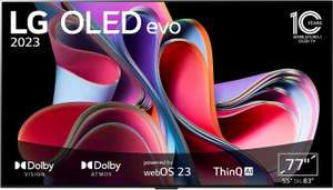 LG OLED77G39LA.AEU OLED TV (77 Zoll (195 cm) - weitere 300 € cashback von LG möglich