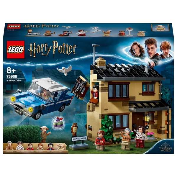 Smythstoys - 10€ Rabatt ab 50€ , auf Lego Harry Potter - Aktion - ( 76408, 76423, 76406, 76402, 75968, 76415, 76418, 76414 )