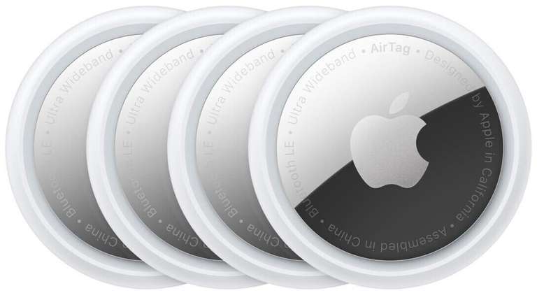 Apple AirTag 4er Pack für 99€ inkl. Versandkosten