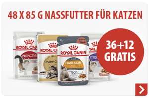 48x Royal Canin Nassfutter für BKH, Maine Coon, Persian usw. für eff. 0,8€/Beutel