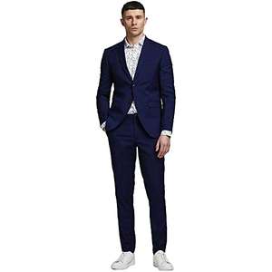 JACK & JONES Anzug, Zweiteiler, Super Slim Fit Gr 46 bis 56 für 69,90€
