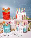 Geschenkboxen "Happy" | 6 Geschenkverpackungen zum selbst Zusammenstecken | in 3 Größen [Weltbild]