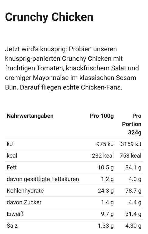 Burgerme Superwochen: Crunchy Chicken Burger für nur 5€ statt 9,49€ (MBW 8,99€/9,99€)
