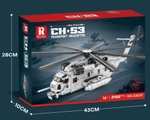 Reobrix 33037 Sikorsky CH-53E Super Stallion [Klemmbausteine/Lego-kompatibel]
