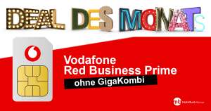 [Business] Vodafone Red Business Prime Aktionen ab mtl.12,85€ (Mit GigaKombi oder ohne GigaKombi)