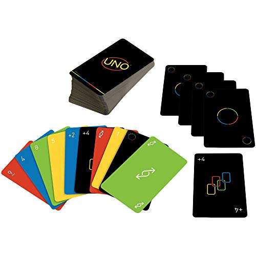 Mattel Games - UNO Minimalista Kartenspiel mit Grafiken von Designer Warleson Oliviera (Prime)