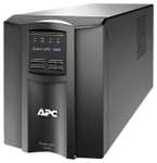 APC Smart-UPS SMT1000I 1000VA, Tower, 230V, Line Interactive, 8 IEC C13-Stecker, SmartSlot, AVR, LCD