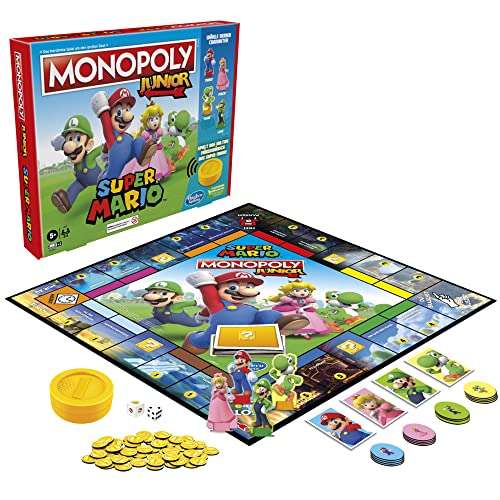 [PRIME] Hasbro - Monopoly Junior Super Mario Edition