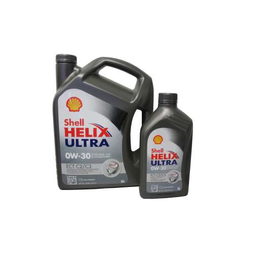 Motoröl SHELL Helix Ultra ECT C2/C3 0W-30 - 5 Liter + 1 Liter