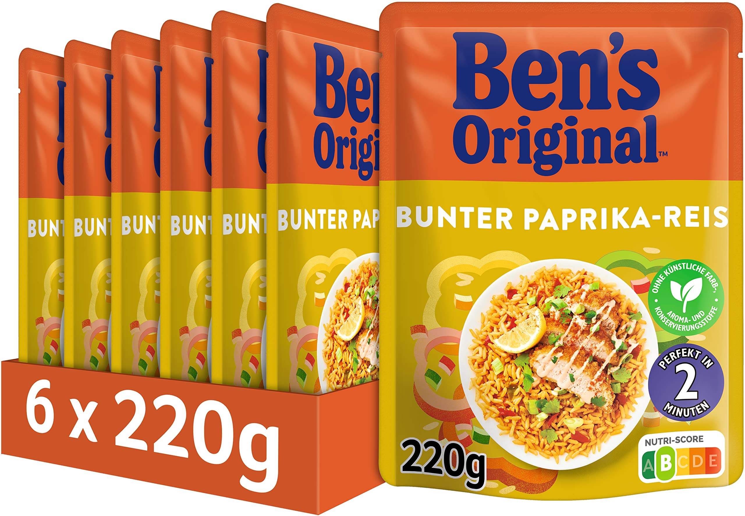 Ben's Original Express 6 x 220g, Multipack, einige versch. Sorten erhältlich / Amazon Prime Sparabo