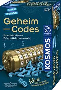 KOSMOS 658076 - Geheim Codes, Zahlen Geheimverstecke, Mitbring Experimente (Prime)