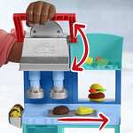 Play-Doh Kitchen Creations Play-Doh Buntes Restaurant, 2-seitiges Küchenspielset, Play-Doh Set für Mädchen und Jungen, Small