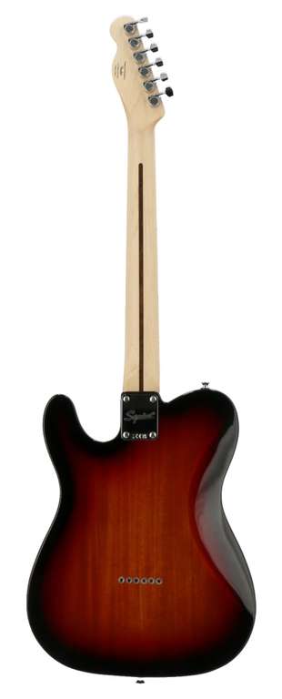 Squier Affinity Series Telecaster E-Gitarre, zwei Farben für 171€ | Squier Affinity Series Stratocaster 3-Color Sunburst für 173€