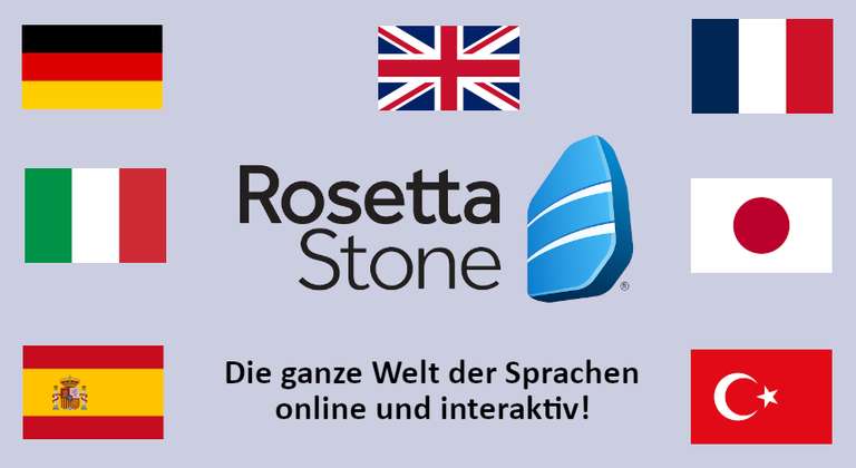 Rosetta Stone Sprachkurse: 1 von 30 Sprachen kostenlos lernen