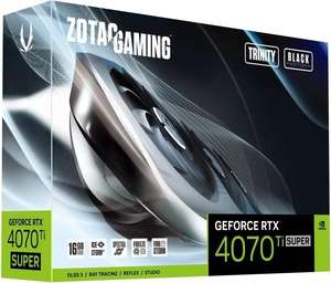 ZOTAC GAMING GeForce RTX 4070TI SUPER Trinity Black Edition 16GB nach Cashback 925,15€
