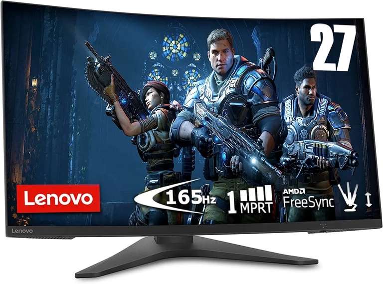 [MMS] - LENOVO G27c-10 27 Zoll Full-HD Gaming Monitor (1 ms Reaktionszeit, 165 Hz)