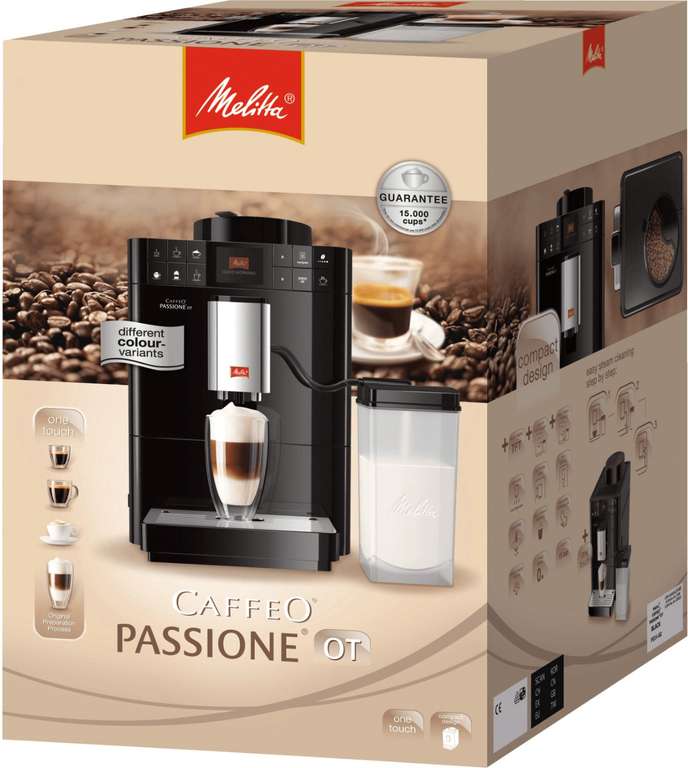 MELITTA F531-101 Kaffeevollautomat Silber (Saturn)