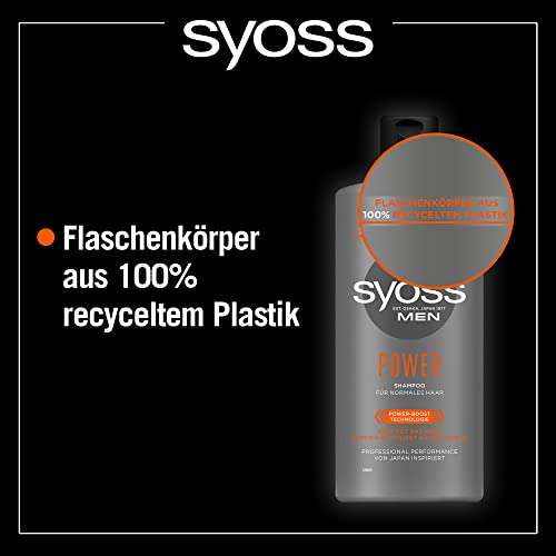 Syoss Shampoo 10% Coupon+ 10% Spar-Abo, zb Men Power (440 ml), Repair, Keratin, Renew 7, Full Hair 5, Color, Tiefenspülung Repair (Prime)