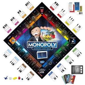 Monopoly Banking Cash-Back (mit elektronischem Kartenleser)