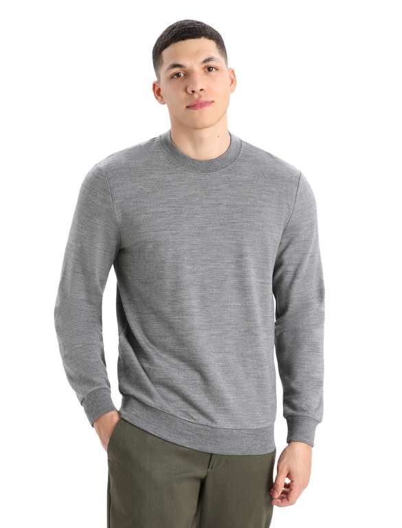 (AboutYou) Icebreaker Men's Merino Shifter Sweatshirt (S bis XL; 100% Merinowolle)