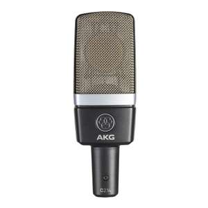 AKG C 214 Professionelles Grossmembran Studio Kondensator Mikrofon