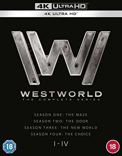 [Amazon UK] Westworld (2016-22) - Komplette Serie - 4K Bluray - deutscher Ton - IMDB 8,5 - neuer Tiefstpreis