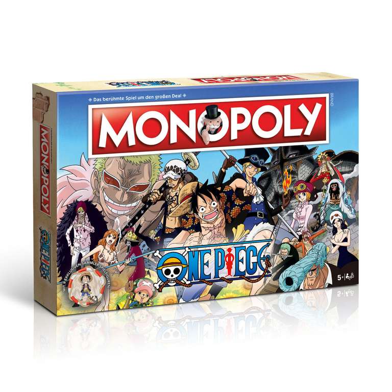 Manga Day 2023 - Monopoly - One Piece + Top Trumps & Ruffy Strohhut