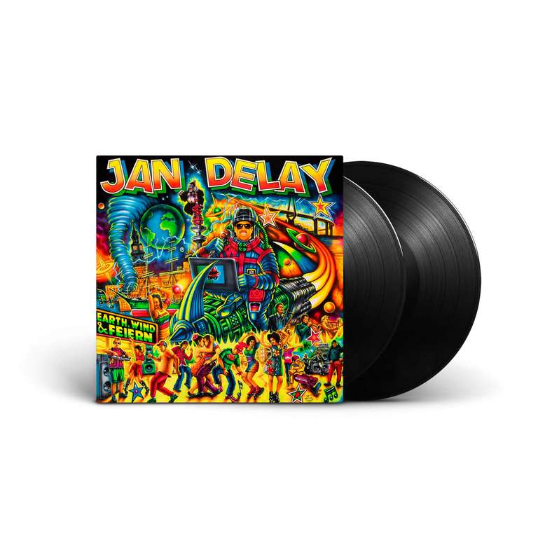 ( Bravado ) Jan Delay - Earth, Wind & Feiern 2LP Vinyl Schallplatte