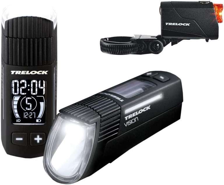 Fahhrradlicht TRELOCK LS 760 I-GO VISION + LS 720 Set LED (Frontscheinwerfer + Rücklicht) für 72,79€ [B.O.C.]