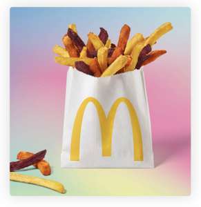 [McDonalds App] Nur am 23.05. gibt 2 Portionen Rainbow Sticks (= neue Pommes) zum Preis von einer bei McDonald’s - 2 für 1 Gutschein