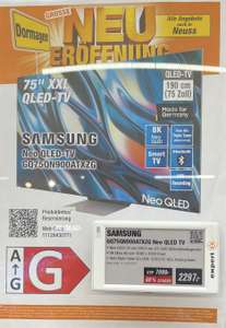 Samsung 75" GQ75QN900ATXZG für einen Knallerpreis beim Expert in Dormagen !! 2297 € !!