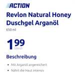 Revlon Natural Honey Argan Elixir SkinCare (650ml) Duschgel für 1,99€ bei Action