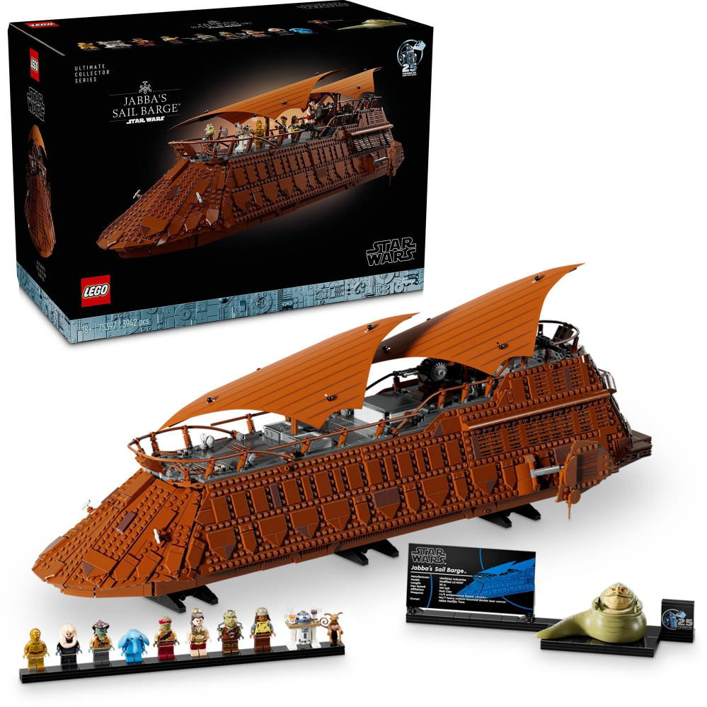 LEGO Star Wars 75397 Jabbas Segelbarke, DHL Abholstation (sonst 352,80€ inklusive Versand nach Hause)
