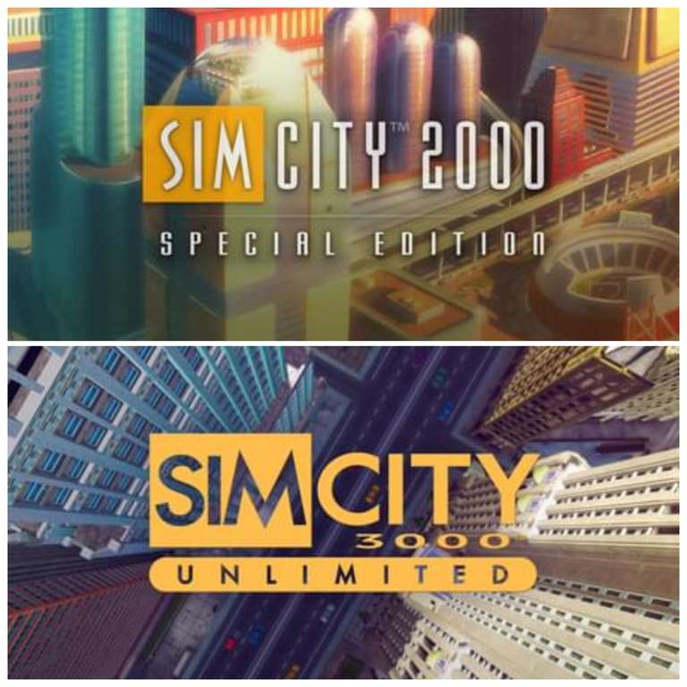 SimCity 2000 - Special Edition für 1,49 EUR | SimCity 3000 - Unlimited für 2,49 EUR [GOG]