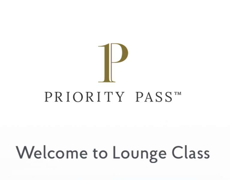 PriorityPass Lounge Besuch + Standard Mitgliedschaft