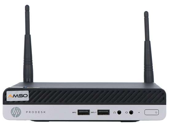 HP ProDesk 400 G4 Mini PC - Intel i3 8100T 35W TDP 8GB RAM 240GB SSD Wifi+Bluetooth Windows 11 fähig - refurbished