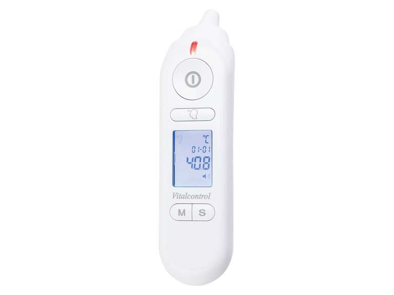 LIDL: SANITAS Multifunktions-Thermometer »SFT 79« Fieberthermometer (7,99+5,95 Versand)
