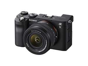Sony Alpha 7C Spiegellose E-Mount Vollformat-Digitalkamera ILCE-7C + Kit Lens