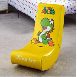 X Rocker Nintendo Super Mario: Yoshi Gaming Sessel für Kinder (auch Luigi, Peach und Animal Crossing Design)