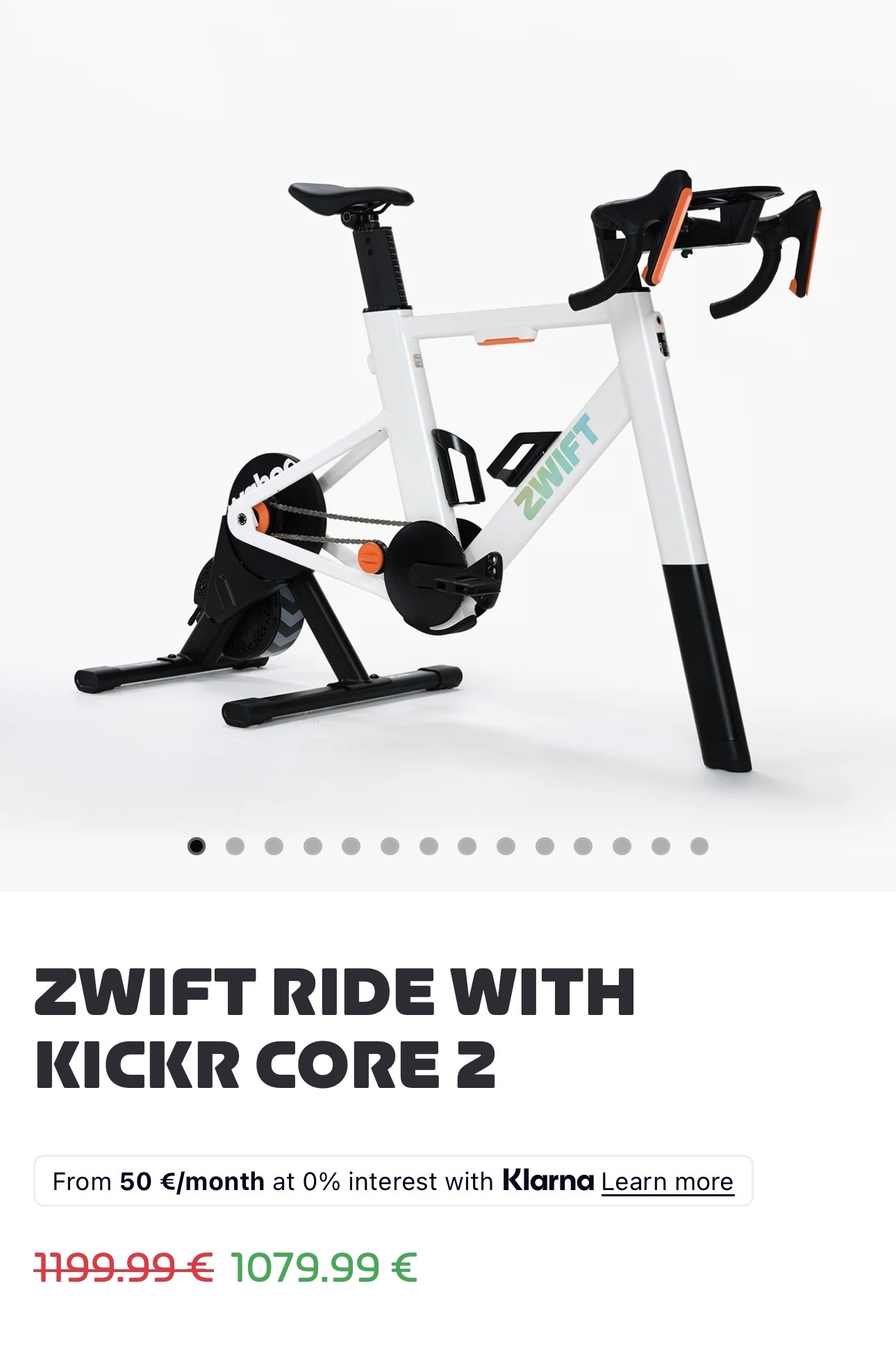 Zwift Ride v2 inkl. Kickr Core