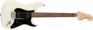 Fender Squier Affinity Series Stratocaster HH, E-Gitarre in weiß