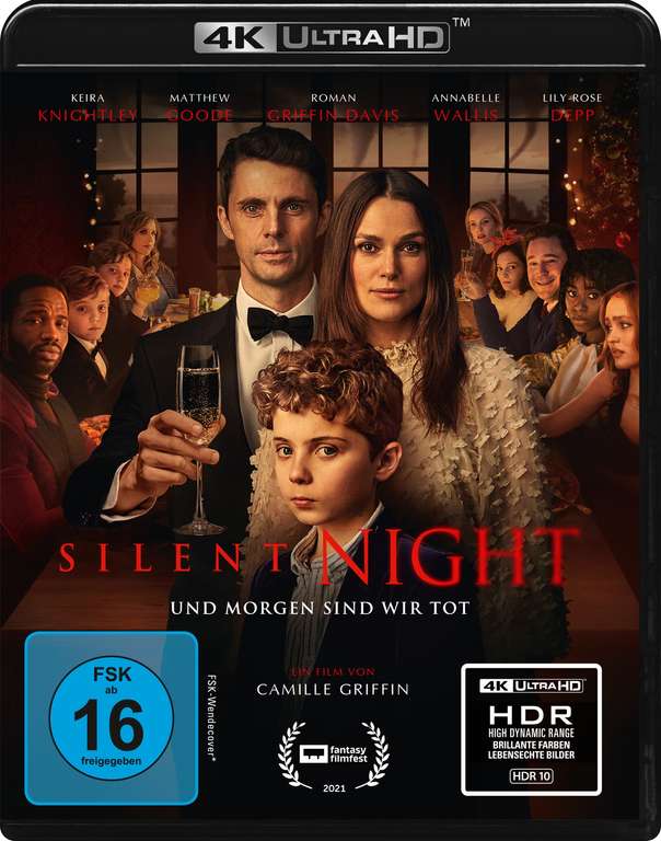 Capelight: 4K Blu-rays mit Unter anderem SILENT NIGHT für 4,44€!!!