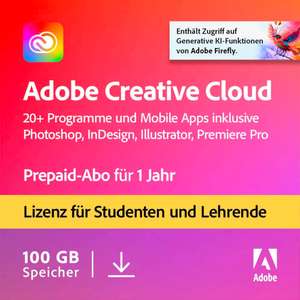 Adobe Creative Cloud All Apps – Studierende und Lehrende 1 Jahr