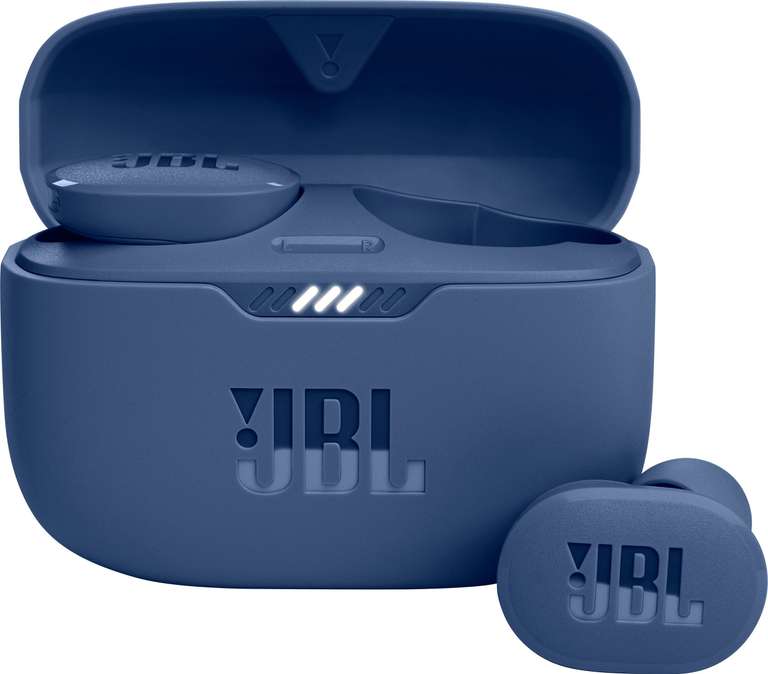 JBL »Tune 130NC TWS« In-Ear-Kopfhörer (Active Noise Cancelling (ANC), True Wireless, Bluetooth) auch blau & weiß Otto flat