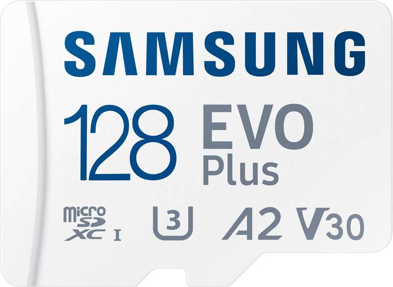 Samsung Evo Plus microSDXC 128GB für 11€ (Amazon Prime)
