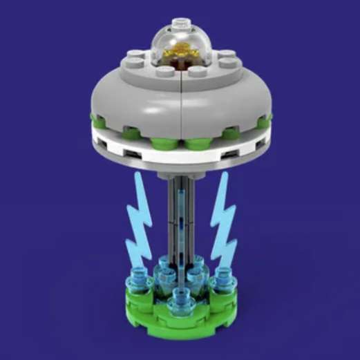 Gratis LEGO Mini-Modell Bautag: UFO [Lokal LEGO Stores]