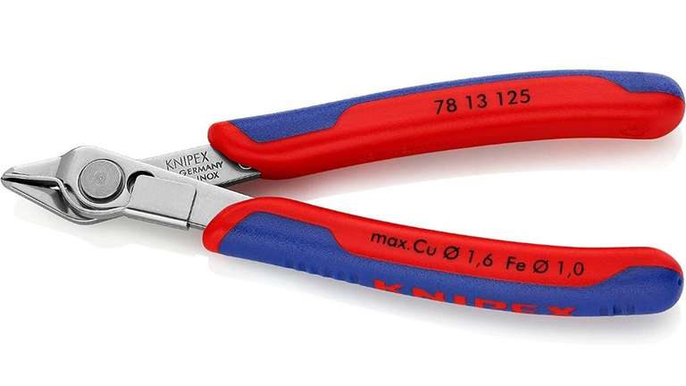 Knipex Electronic Super Knips mit Mehrkomponenten-Hüllen 125 mm 78 13 125, PRIME