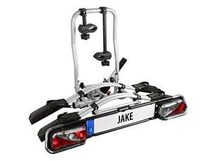Eufab Fahrradträger Jake 11510 für 2 Fahrräder geeignet - auf 3 Fahrräder erweiterbar - für E-Bikes geeignet, mit Diebstahlschutz (Prime)