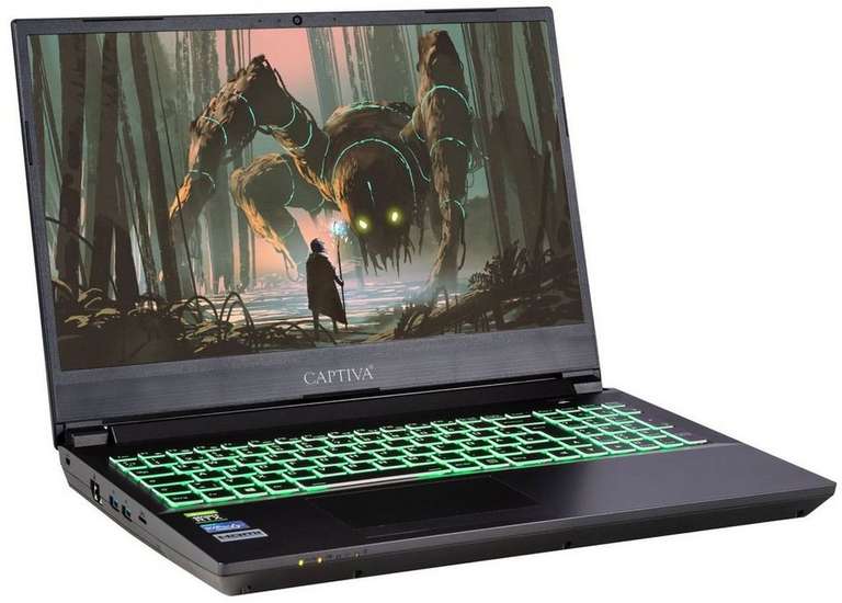 [OTTO] Captiva Gaming Notebook mit Desktop CPU 5600X, RTX 3060, 16GB RAM, 500GB SSD, noOS